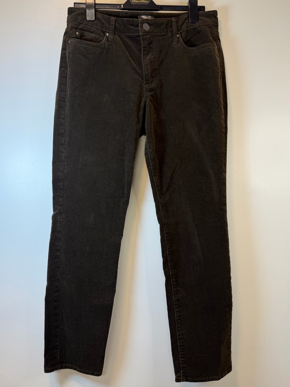 Kut from the Kloth Catherine Mid-Rise Boyfriend Stretch Brown Cords Women’s 12 - Picture 1 of 9